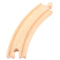Bigjigs Rail Drevené koľaje Dlhé kruhové koľaje - 16 cm - 4 ks