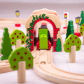Bigjigs Rail Drevené vláčiky - Tehlový železničný tunel