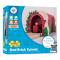 Bigjigs Rail Drevené vláčiky - Tehlový železničný tunel