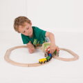 Bigjigs Rail Drevené vláčiky - Dvojitý železničný tunel