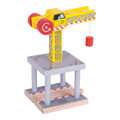 Bigjigs Rail Drevené vláčiky - Veľký žeriav
