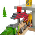 Bigjigs Rail Drevené vláčiky - Veľký žeriav