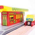 Bigjigs Rail Drevené vláčiky - Vidiecka stanica