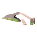 Bigjigs Rail Drevené vláčiky - Most s dinosaurom