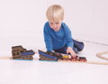 Bigjigs Rail Most vrak lode Poškodený obal