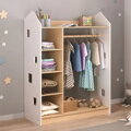 BusyKids Šatníková skriňa biela