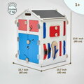 BusyKids Activity board Domček biely