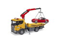 Bruder 3552 Scania Super 560R Odťah s autom