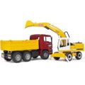 Bruder 2751 Nákladné auto MAN + báger