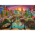 Brain Tree Puzzle Amsterdam 1000 dielikov - poškodený obal