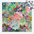Galison Puzzle Mozaika zo sukulentov 500 dielikov