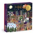 Galison Fóliové puzzle Joy Laforme Vianočné mestečko Presentville 500 dielikov - poškodený obal