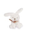 Doudou Plyšový zajačik so šatkou 12 cm
