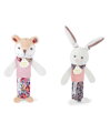 Doudou Hrkálka pískacia 17 cm 1 ks