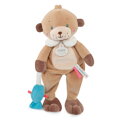 Doudou Darčeková sada - Plyšová hračka Medvedík s rybičkou 27 cm