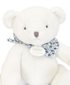 Doudou Plyšový medvedík biely 25 cm