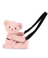 Doudou Plyšová taška cez rameno Medvedík ružový 30 cm