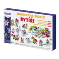 Detoa Magnetické puzzle Rytieri