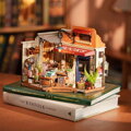 RoboTime Miniatúra domčeka Kníhkupectvo na rohu
