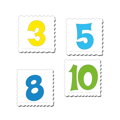 Dino Vzdelávacie puzzle Čísla 1-10