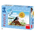 Dino Papierové puzzle Krtko 54 dielikov