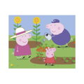 Dino Drevené kocky Peppa Pig: Veselý deň 20 ks