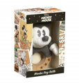 Drevená/plyšová hrkálka Mickey Mouse