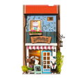 RoboTime Drevené 3D puzzle Miniatúra domčeka na zavesenie Sofiina pekáreň