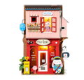RoboTime Drevené 3D puzzle Miniatúra domčeka na zavesenie Kancelária pošty