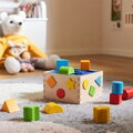 Goki Drevená vkladačka triediaci box s tvarmi
