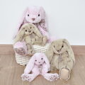 Doudou Histoire d´Ours Plyšová hračka ružový zajačik 40 cm