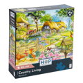 HOP Puzzle Život na vidieku 500 veľkých dielikov