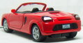 Welly Toyota MR2 Spyder model 1:34 červená