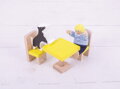 Bigjigs Toys Bábiky - Set rodinky do domčeka 8 ks