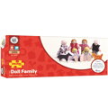 Bigjigs Toys Bábiky - Set rodinky do domčeka 8 ks