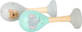Drevené rumbagule Pastel 2 ks
