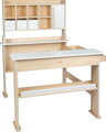 Drevený predajný stánok biely