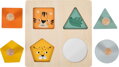 Montessori puzzle – tvary a obrázky