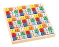 Drevené sudoku pre deti farebné