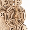 RoboTime Drevené 3D mechanické puzzle Sovie hodiny 161 ks