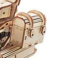 RoboTime Drevené 3D mechanické puzzle Motorka Cruiser 420 ks