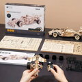 RoboTime 3D drevené puzzle Pretekárske auto