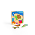Bigjigs Toys Puzzle Životný cyklus korytnačky