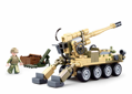 Sluban Army Model Bricks M38-B0751 Mobilný kanón 8x8 s pozemným mínometom