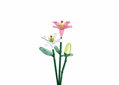Sluban Flowers M38-B1101-07 Ľalia vo váze