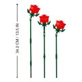 Sluban Flowers M38-B1121B Ruže s Ľaliou