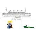 Sluban Titanic M38-B1122 Titanic extra veľký - poškodený obal