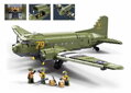 Sluban M38-B1366 Transportné lietadlo Douglas C-47