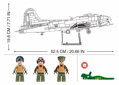 Sluban Model Bricks M38-B1367 Americký bombardér B-17G v mierke 1:44