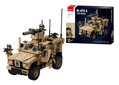 Sluban Model Bricks M38-B1610 Vojenské obrnené vozidlo M-ATV v mierke 1:35